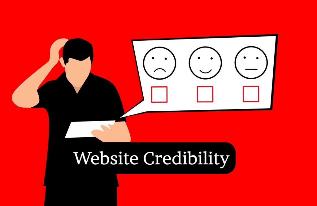 Website‘s Credibility